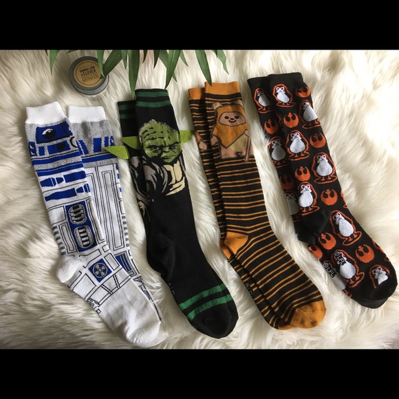 star wars knee high socks